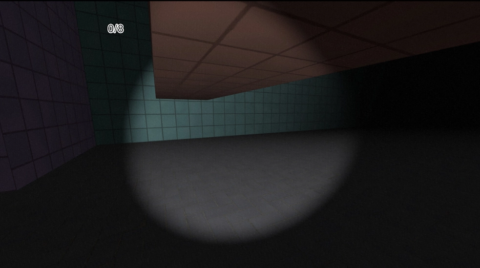 瘦长鬼影走廊图1