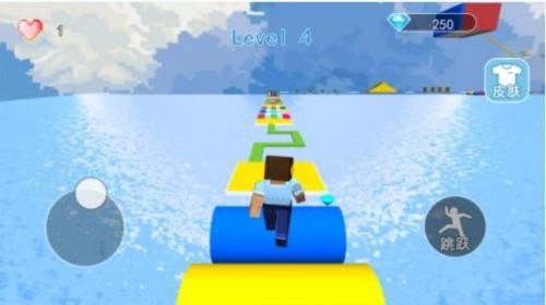 像素块状跑酷图1