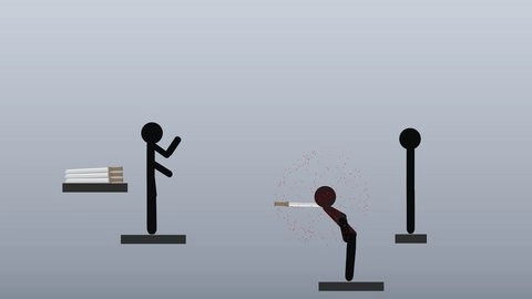 火柴人扔剑正版图1