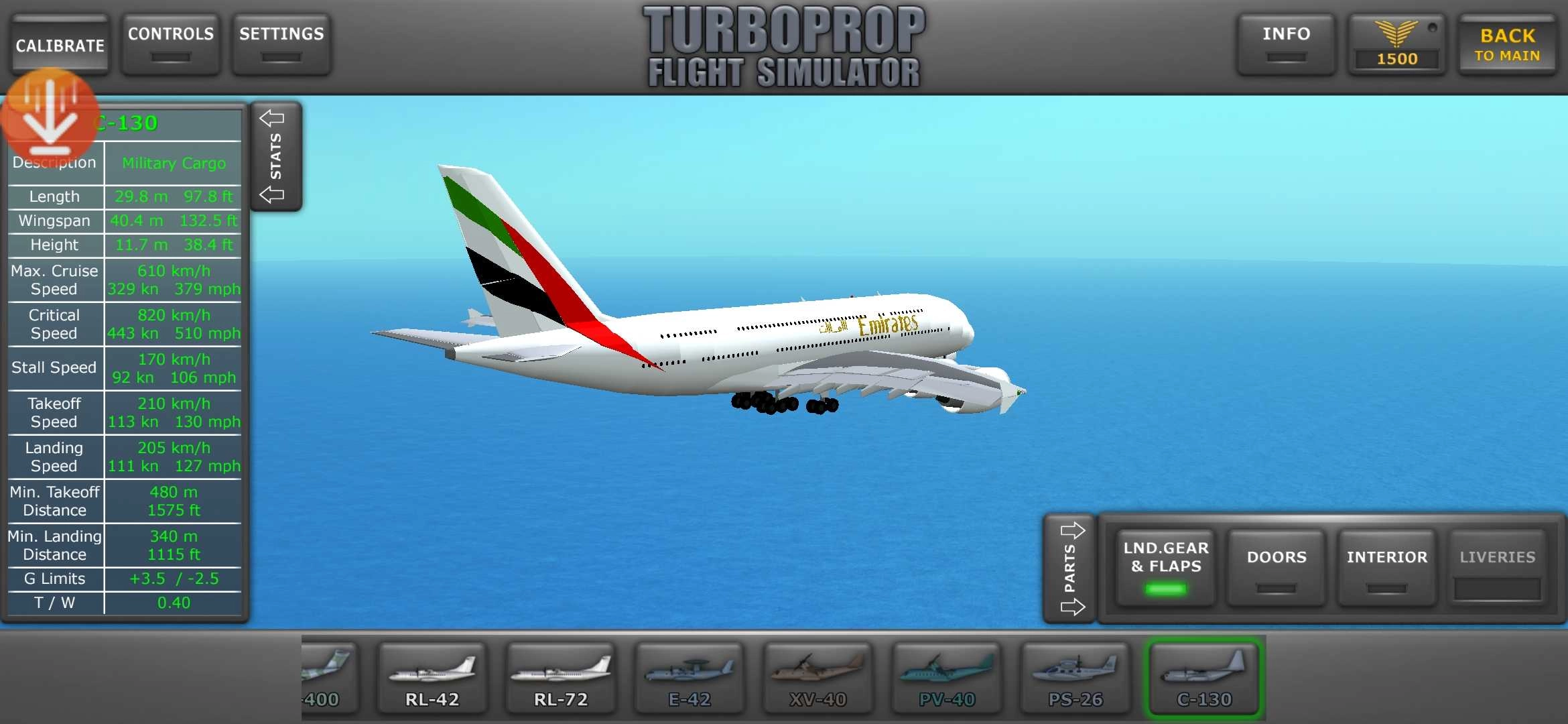 涡轮螺旋桨飞行模拟器喷气客机最新版3