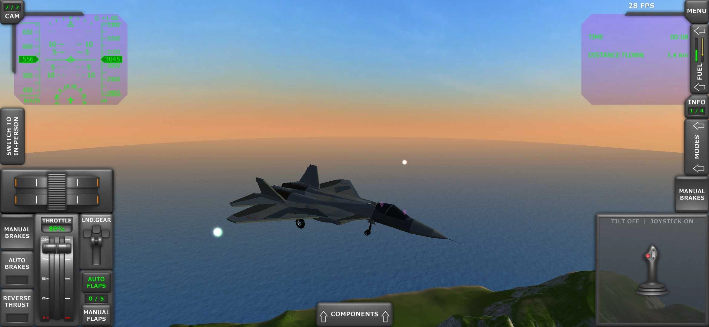 涡轮螺旋桨飞行模拟器喷气客机最新版1