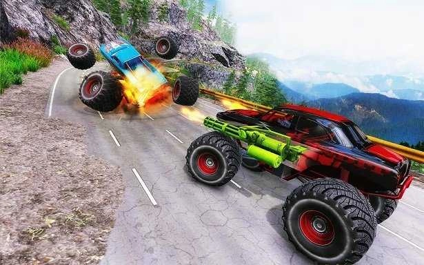 怪物卡车比赛射击Monster Truck Race Shooting(1)