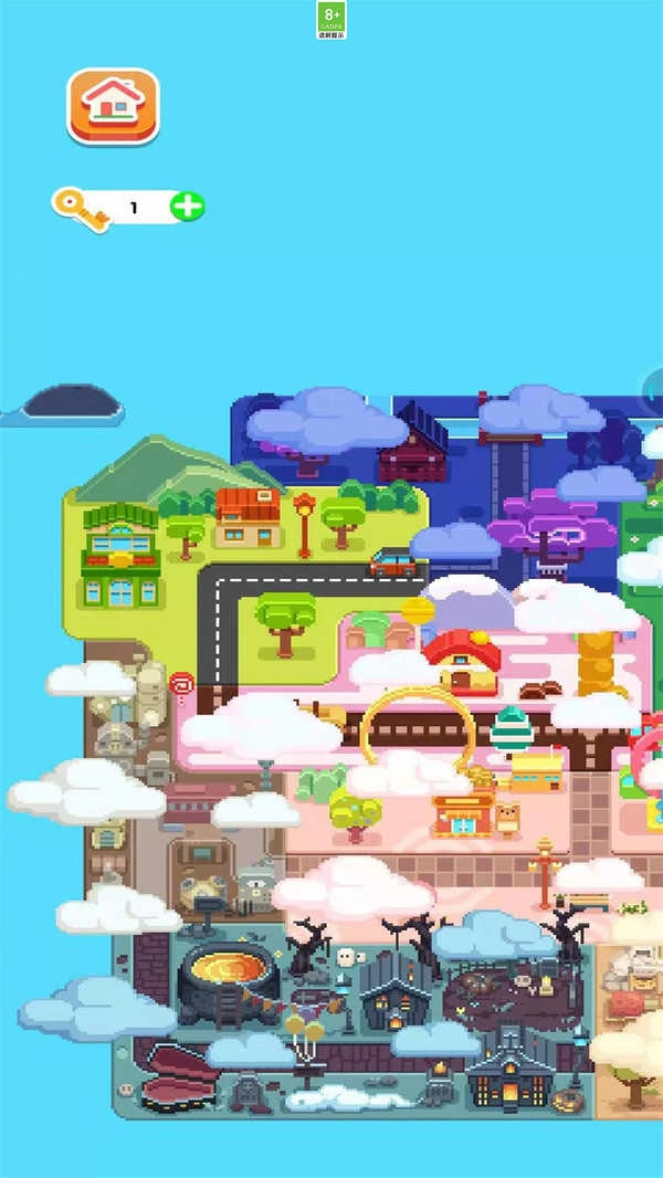 彩色像素小镇.9图1