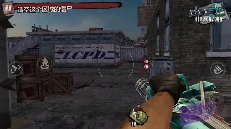 僵尸前线4最新圣诞版图3