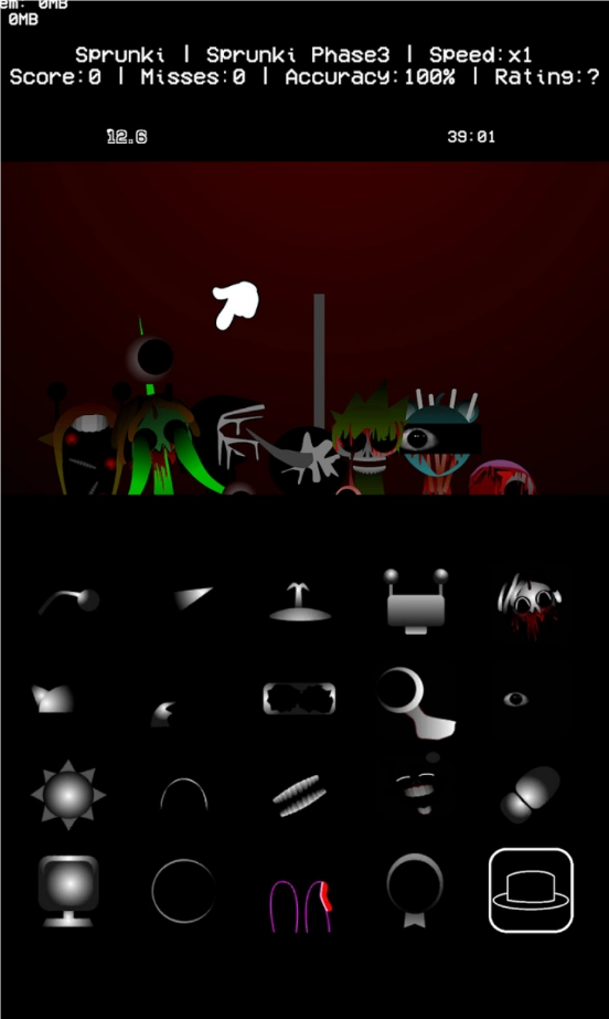 节奏盒子Sprunki恐怖合集