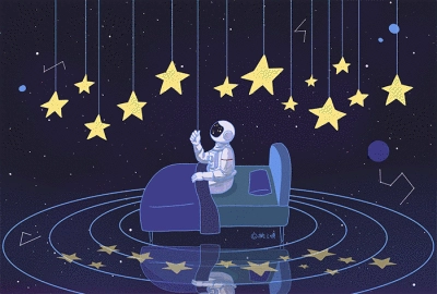 抖音太空人动态壁纸 