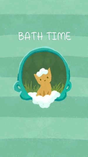 喵喵洗澡时间 -图2