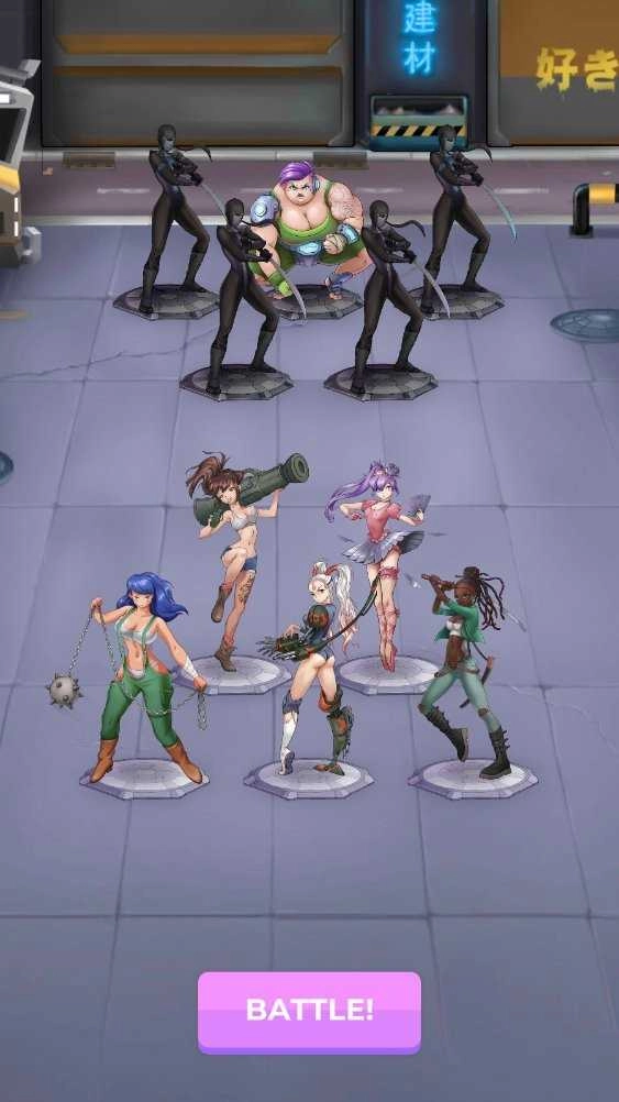 网络少女Idle Cyber AngelsIdle Cyber Angels截图2