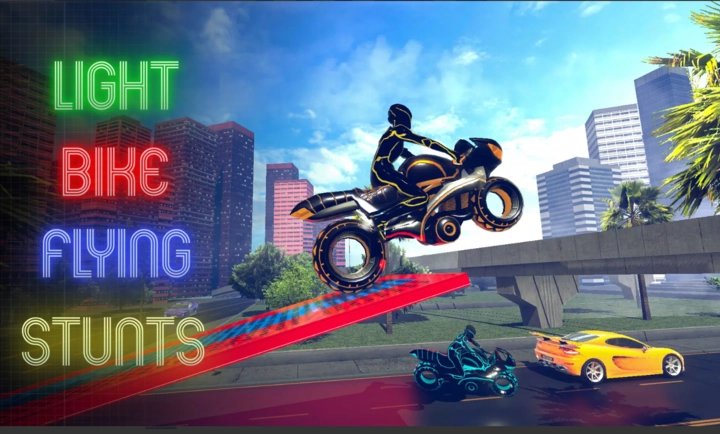 轻型自行车飞行特技2