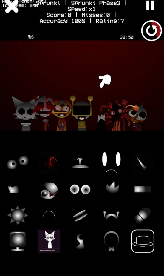 节奏盒子Sprunki恐怖合集