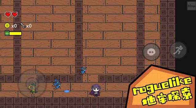 咸鱼侠大战b宫怪手机版图1