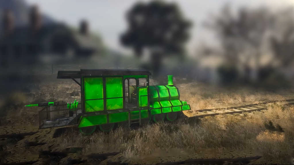 可怕的蜘蛛火车