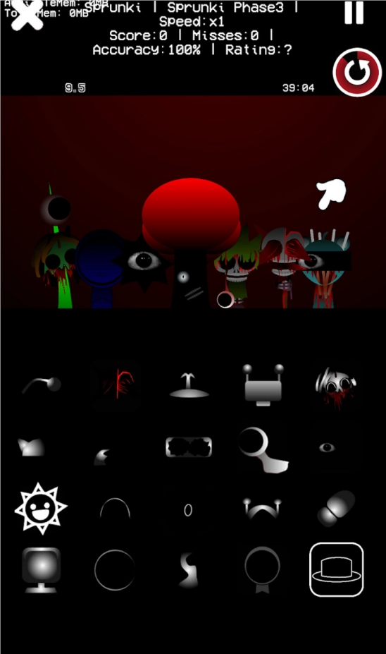 节奏盒子Sprunki恐怖合集