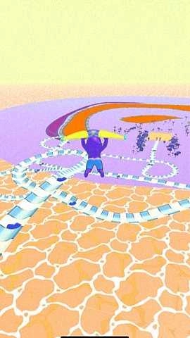 橡皮人的滑梯aquapark.io图2