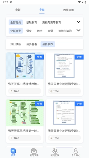 树图思维导图图1