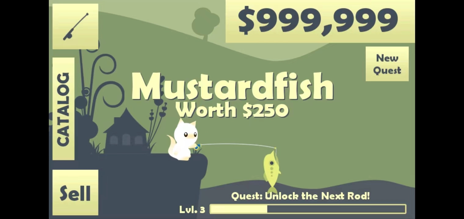 小猫钓鱼游戏龙王版(1)