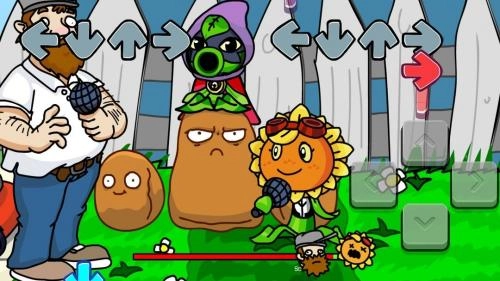 fnf周五夜放克植物大战僵尸模组图1