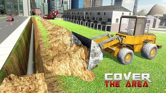 重型挖掘机驾驶3D图2