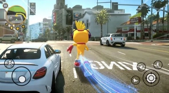 超级刺猬绳索英雄图1