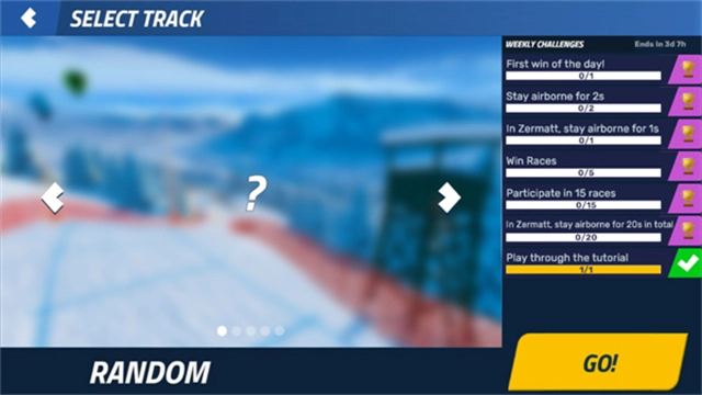 滑雪大挑战最新版图1