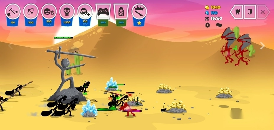 火柴人战争遗产3汉化版图2