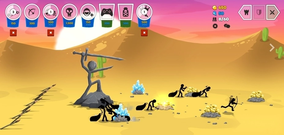 火柴人战争遗产3汉化版图4