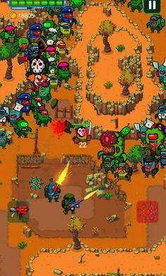 僵尸太空射击21