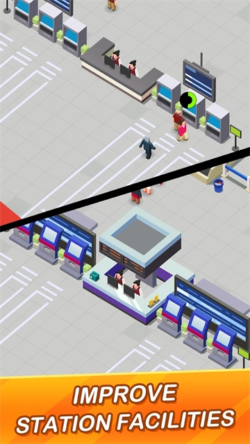空闲火车帝国大亨最新版图3