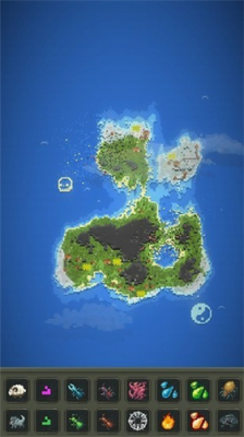 WorldBox灾害触发效果展示图