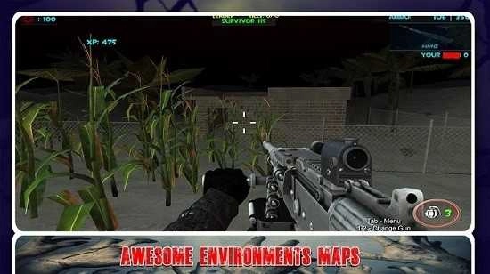 月夜生存之战正式版图1