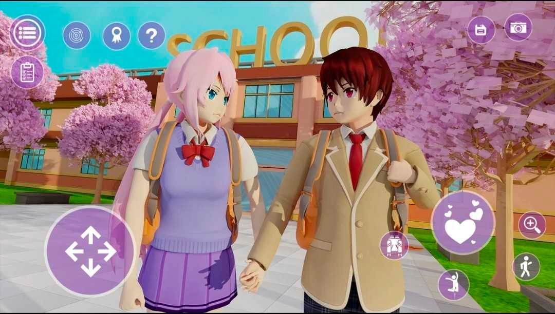 动漫模拟器高中女生Yandere辛1