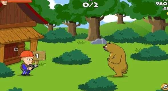 光头强守卫小木屋 图1