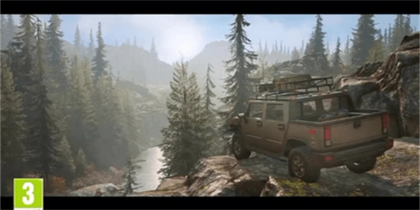 旋转轮胎雪地奔驰图1