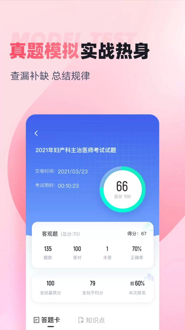 妇产科主治医师聚题库最新版图2