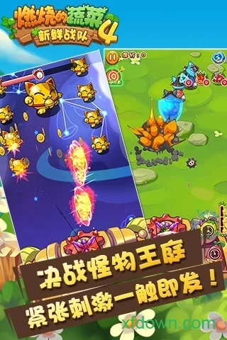 燃烧的蔬菜4新鲜战队安卓版