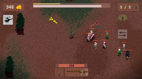 僵尸生物区战场