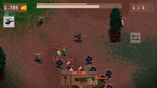 僵尸生物区战场