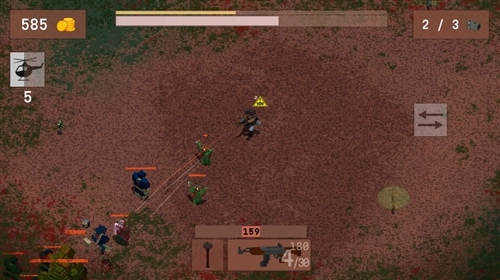 僵尸生物区战场