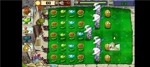 植物娘大战僵尸菜单版