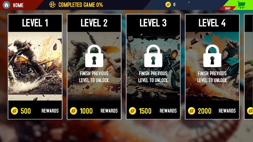 摩托车事故游戏手机版