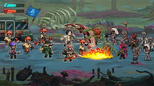 僵尸战争死亡之路中文版图1