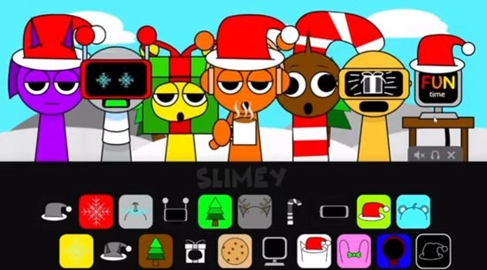 节奏盒子Sprunki圣诞节(1)