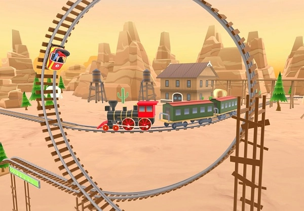 主题公园过山车截图1