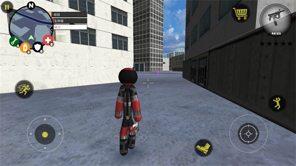 火柴人绳索英雄汉化版图3