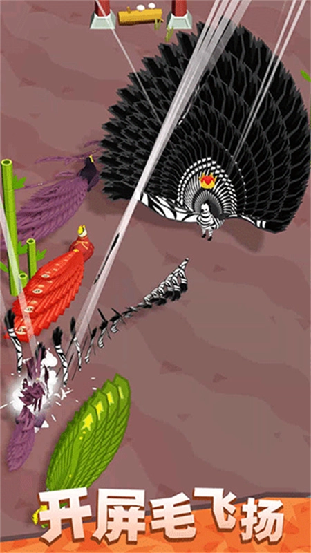 孔雀拔毛大赛正版图1