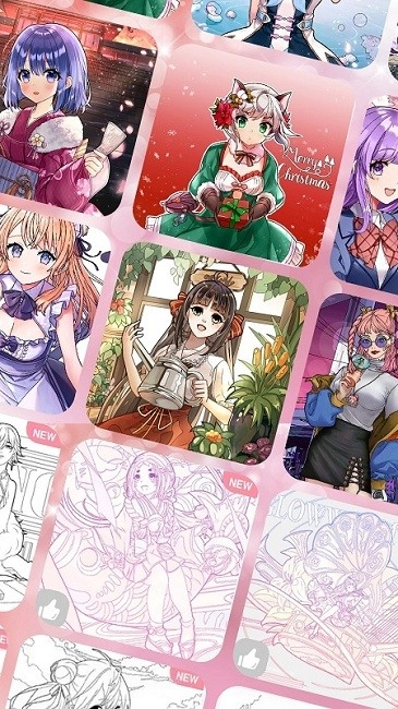 公主梦幻涂色(2)