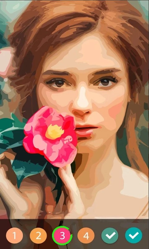 数字填色五彩涂鸦世界图1