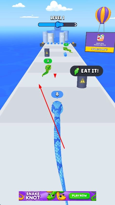 贪吃蛇跑酷