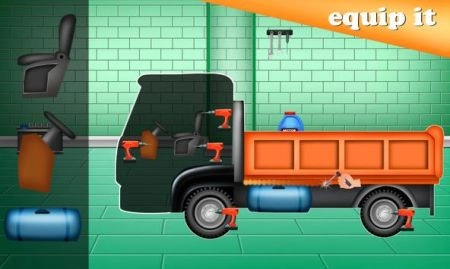 卡車建造城市房屋截圖0