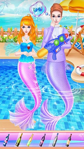 美人鱼公主化妆图4